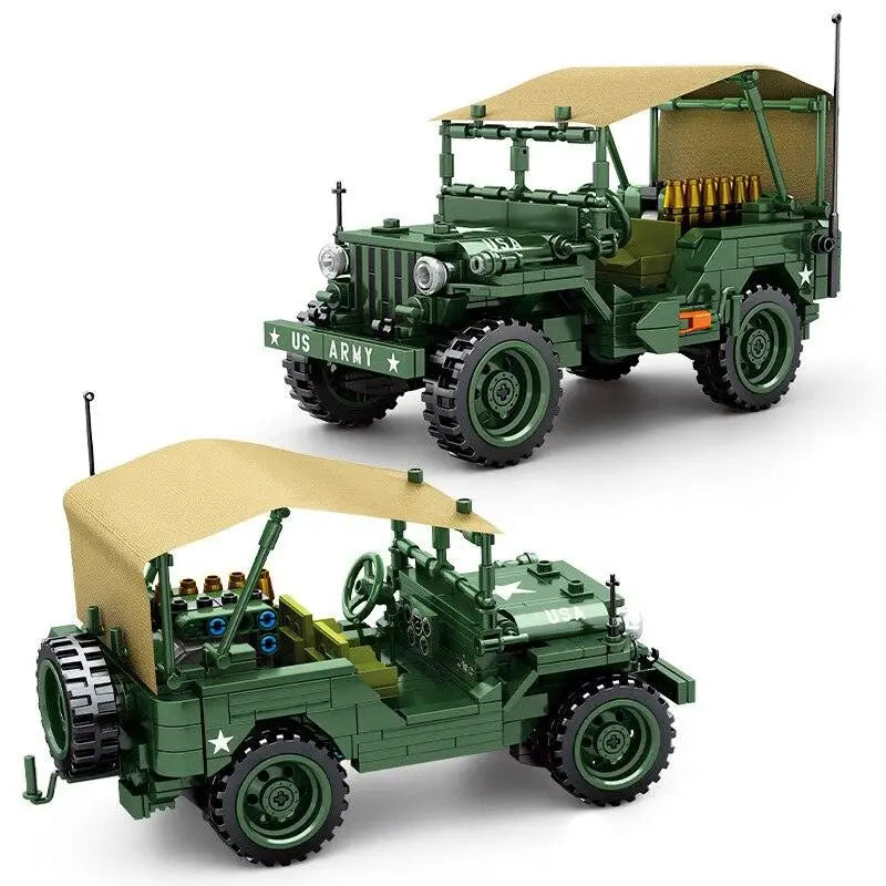 Jeux de construction Jeep anti-aviation
