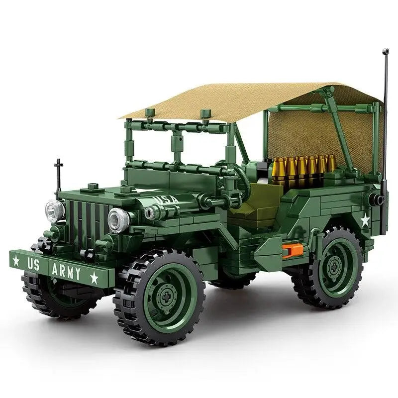 Jeux de construction Jeep anti-aviation
