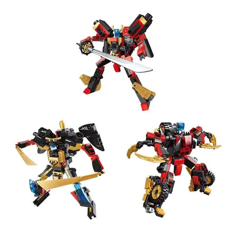 Jouet de construction Robot Mecha 6 en 1