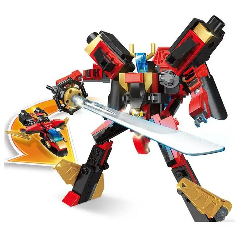 Jouet de construction Robot Mecha 6 en 1