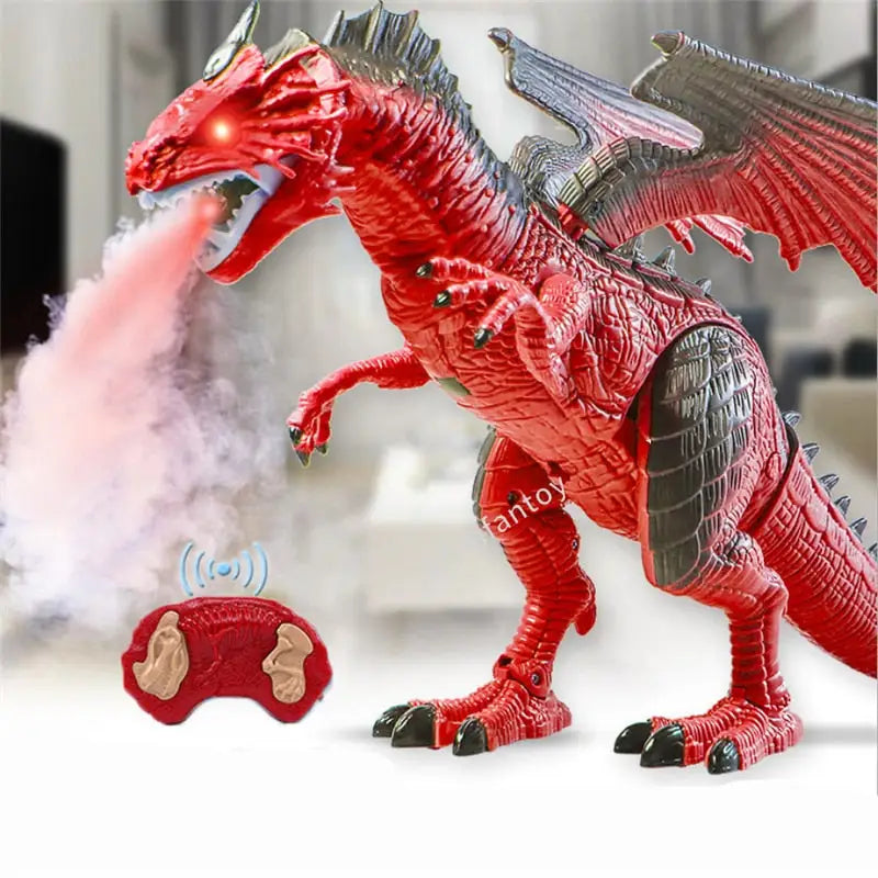 Jouet Dinosaure télécommandé vaporisateur