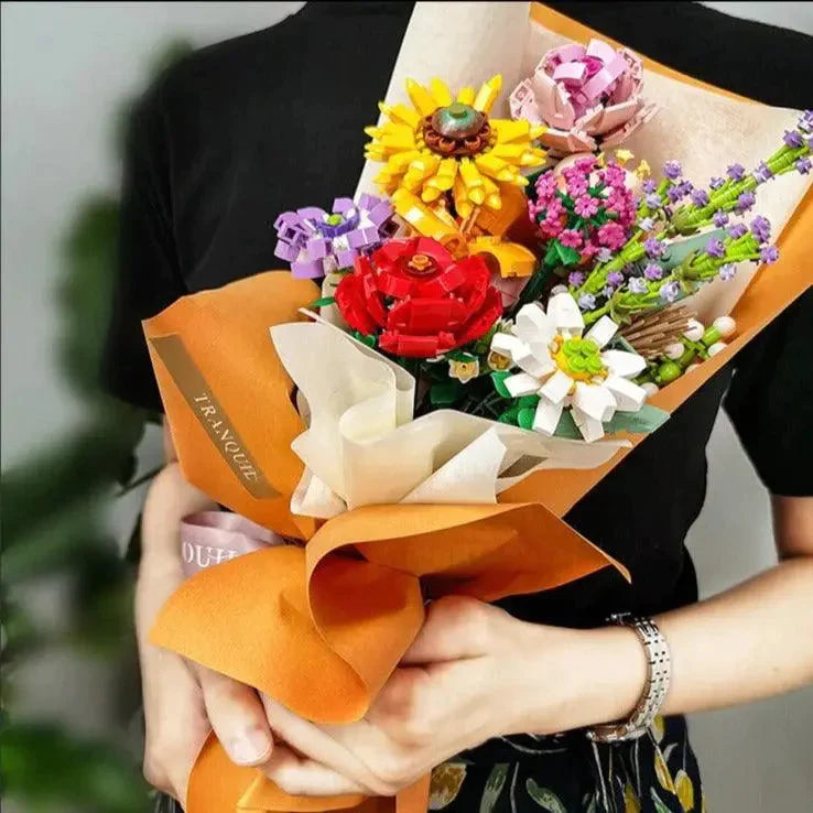 Jouet Lego bouquets de fleurs romantiques