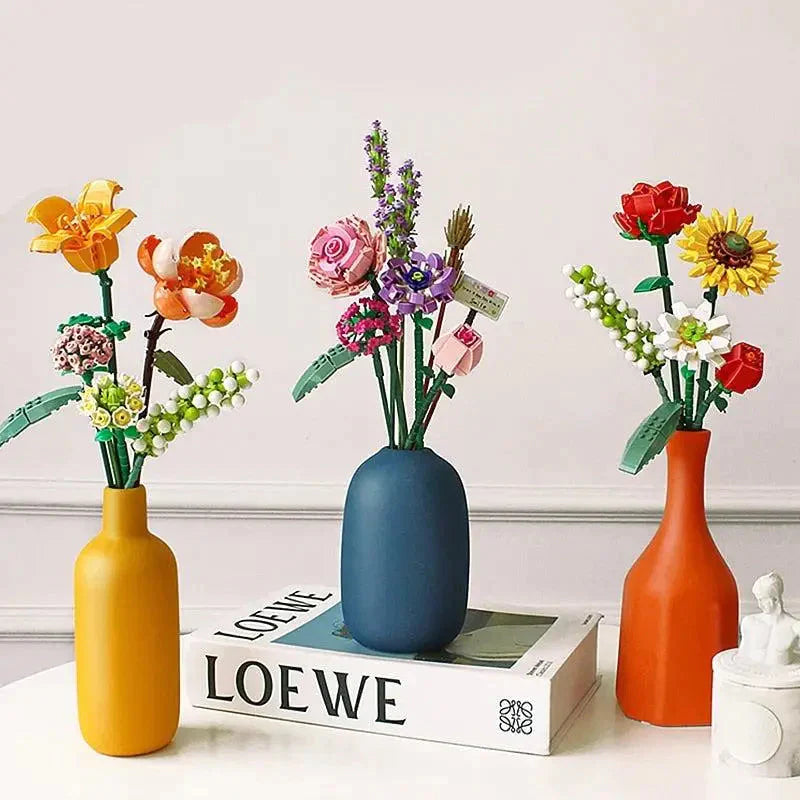 Jouet Lego bouquets de fleurs romantiques