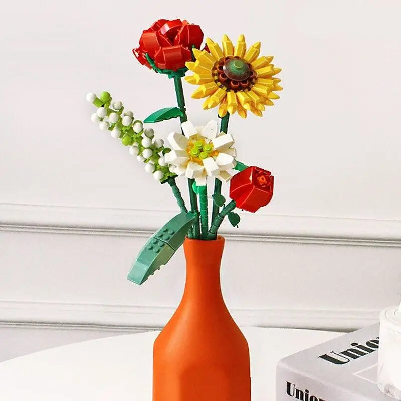 Jouet Lego bouquets de fleurs romantiques