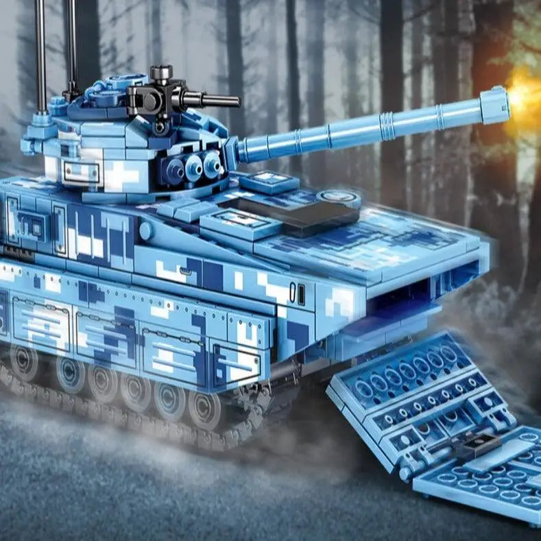 Jouet Lego Tank Série Militaire