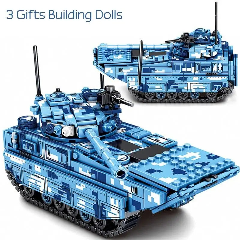Jouet Lego Tank Série Militaire
