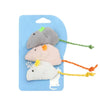 Jouet simulation souris en peluche pour chat