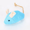 Jouet simulation souris en peluche pour chat