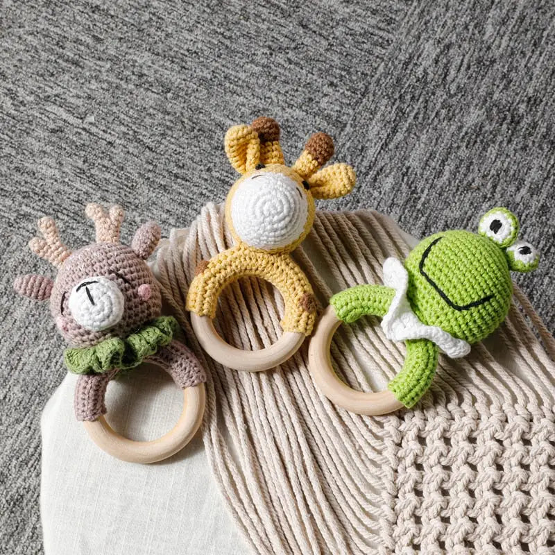 Jouets de hochet de dentition pour bébé