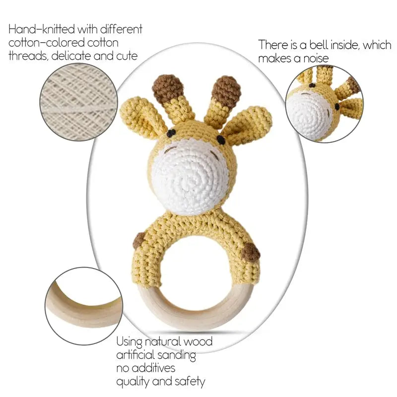 Jouets de hochet de dentition pour bébé