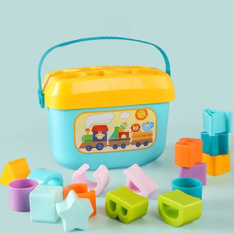 Jouets éducatifs Blocs de forme colorés