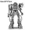 Kits de Modèles 3D en Métal Gundam