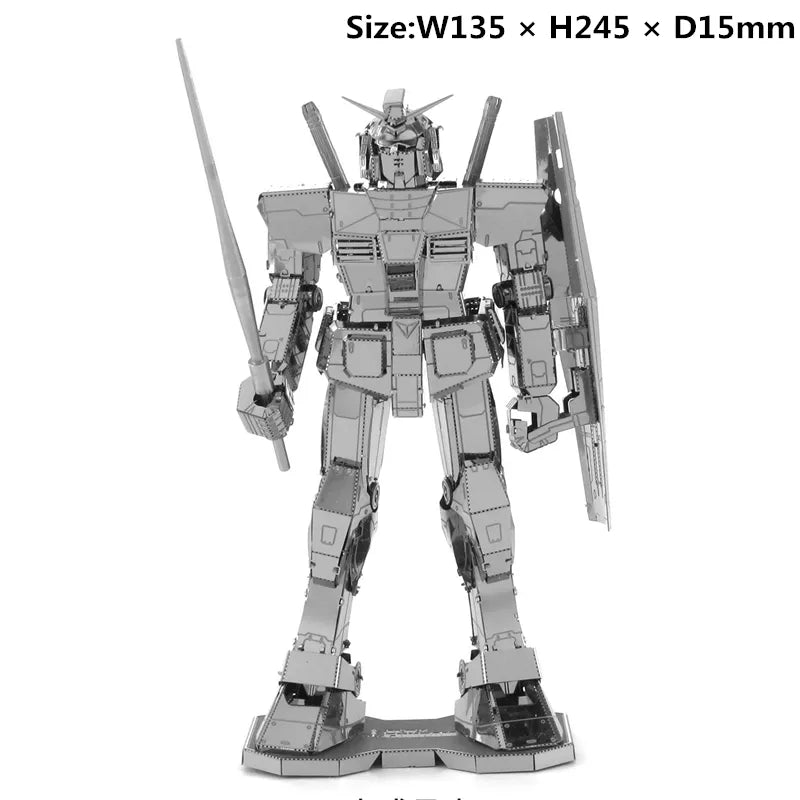 Kits de Modèles 3D en Métal Gundam