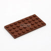 Lot de 30 Plaques de Base Lego Jeu de construction 4x8cm