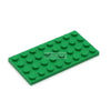 Lot de 30 Plaques de Base Lego Jeu de construction 4x8cm