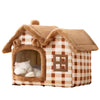 Maison Lit chaud peluche pour animaux