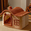 Maison Lit chaud peluche pour animaux
