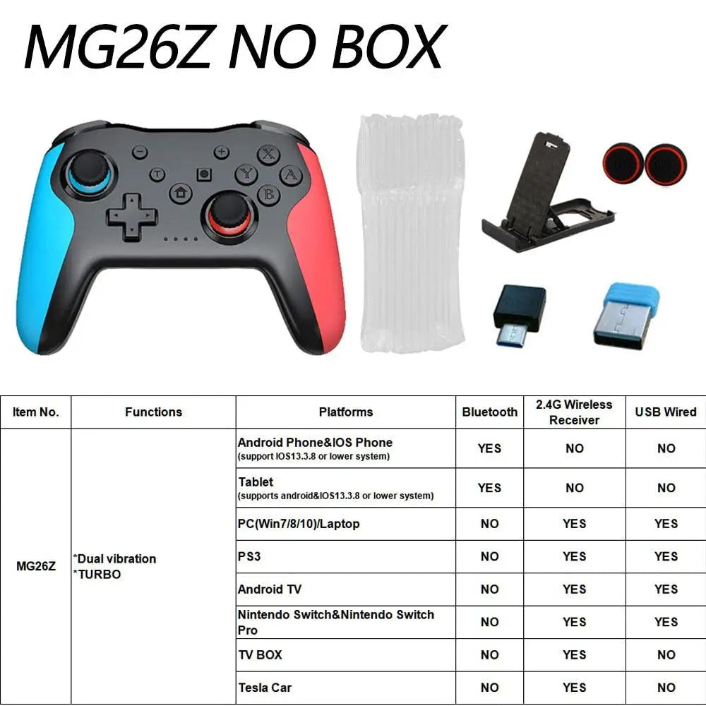 Manette Bluetooth Original pour Switch Pro PC