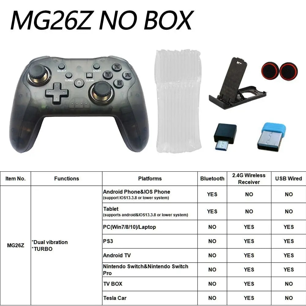 Manette Bluetooth Original pour Switch Pro PC