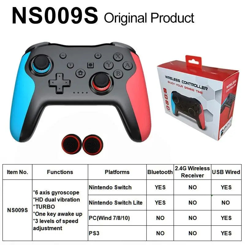 Manette Bluetooth Original pour Switch Pro PC