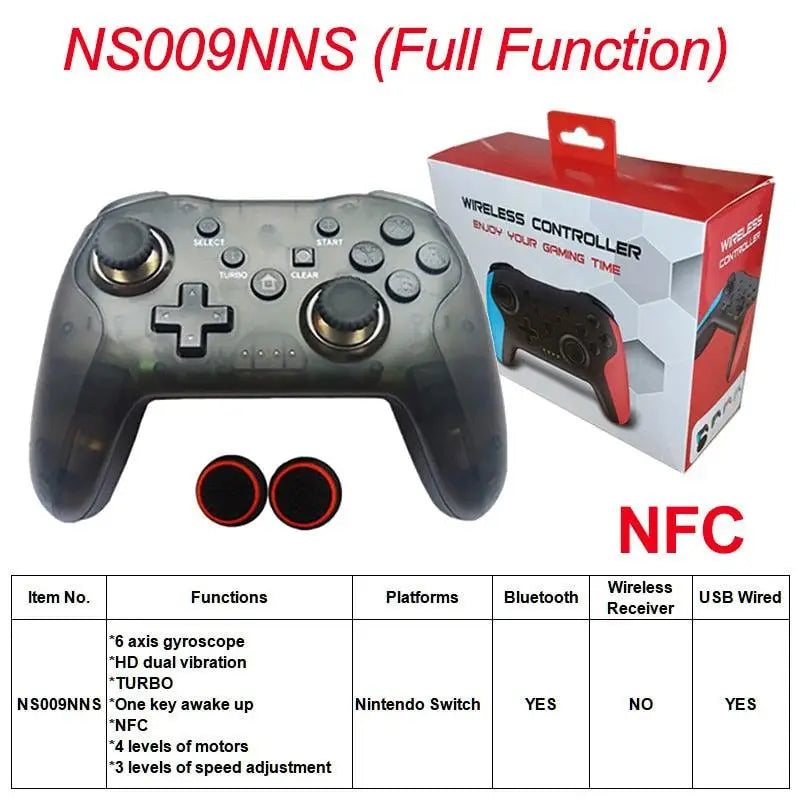 Manette Bluetooth Original pour Switch Pro PC