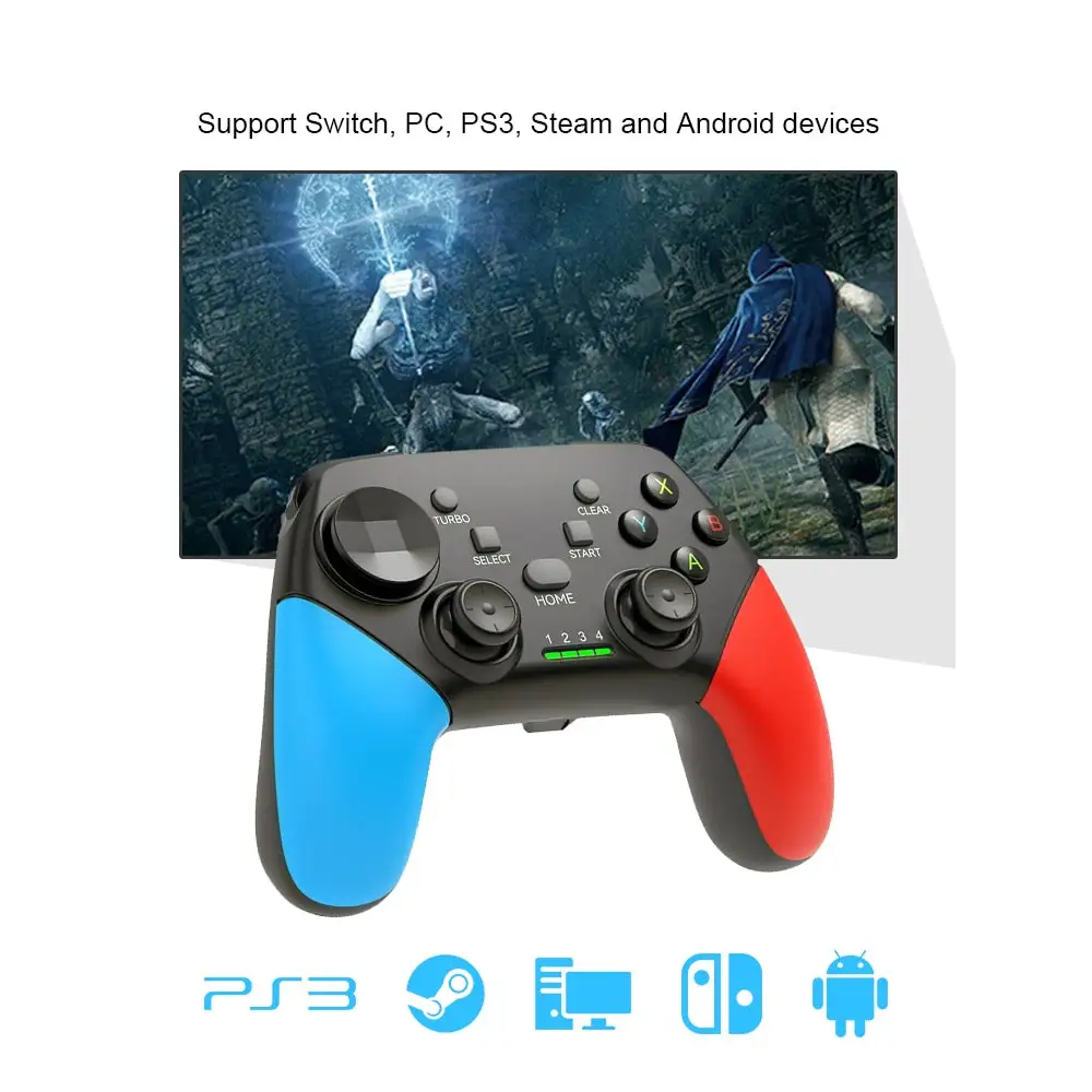 Manette de jeu Bluetooth pour Switch et PC