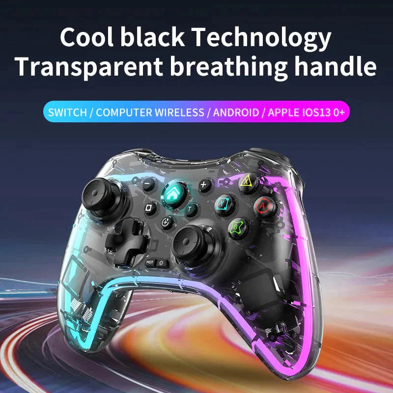 Manette lumineuse transparente PC Iphone Switch