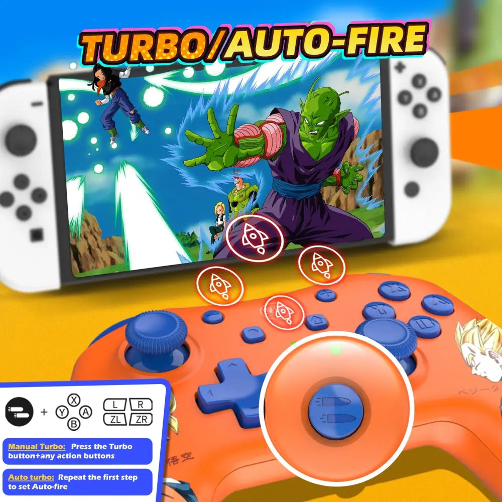 Manette Nintendo Switch Dragon Ball NFC