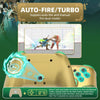 Manette Nintendo Switch OLED Vert Doré Zelda TOTK