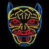 Masque Halloween LED Néon