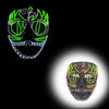 Masque Halloween LED Néon