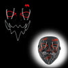 Masque Halloween LED Néon