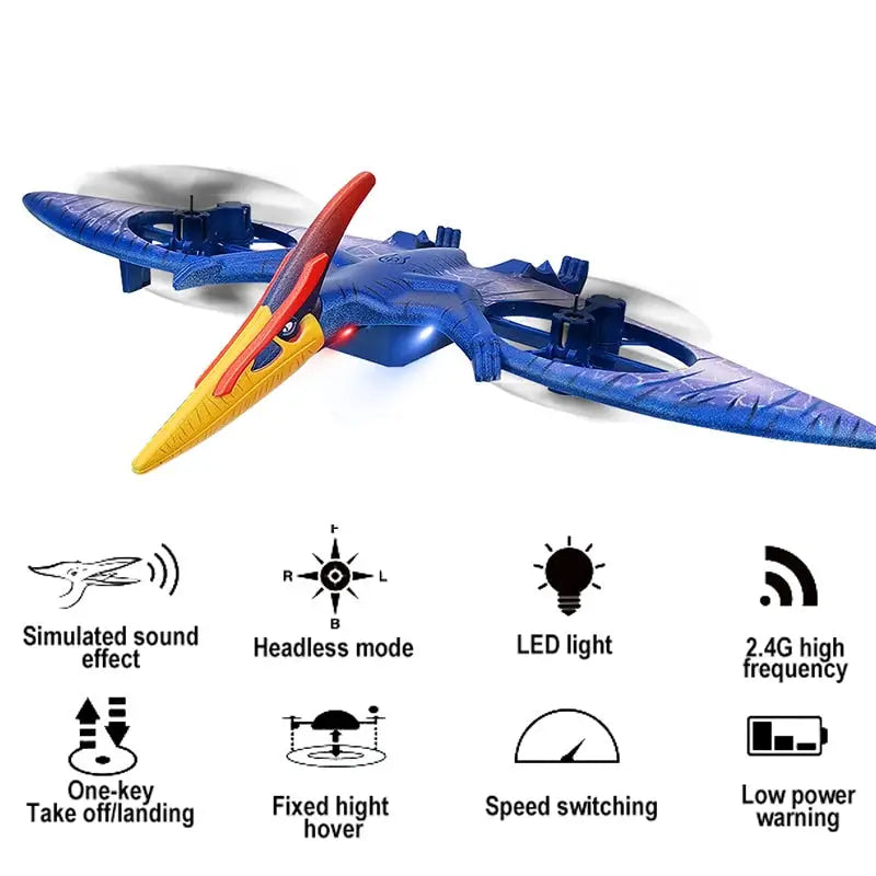 Mini Drone Dinosaure Télécommandé