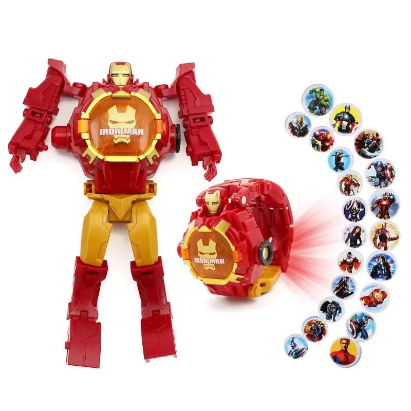 Montres transformables Robots Disney Marvel