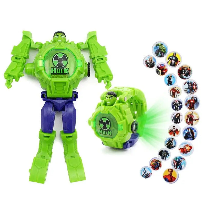 Montres transformables Robots Disney Marvel
