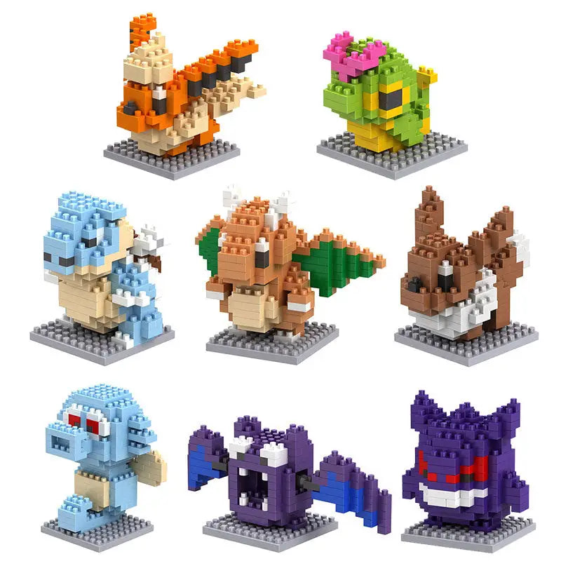 Nano Bricks construction Pokémon