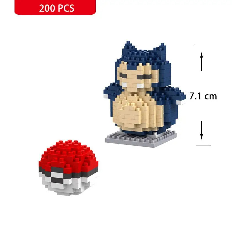 Nano Bricks construction Pokémon