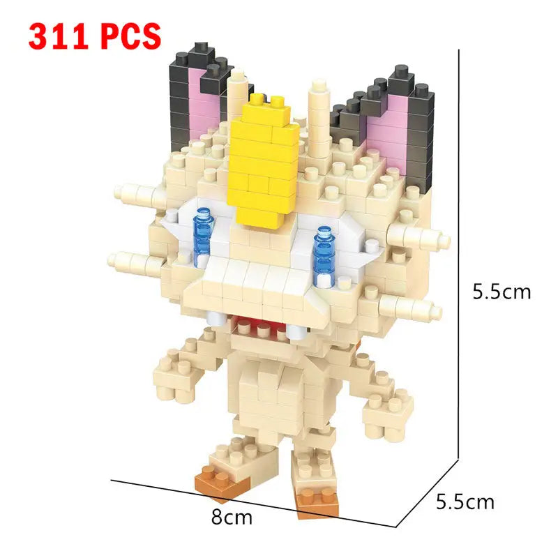 Nano Bricks construction Pokémon