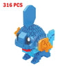 Nano Bricks construction Pokémon