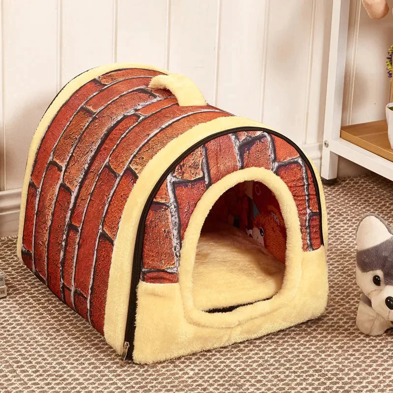 Niche d'intérieur pliable pour animaux