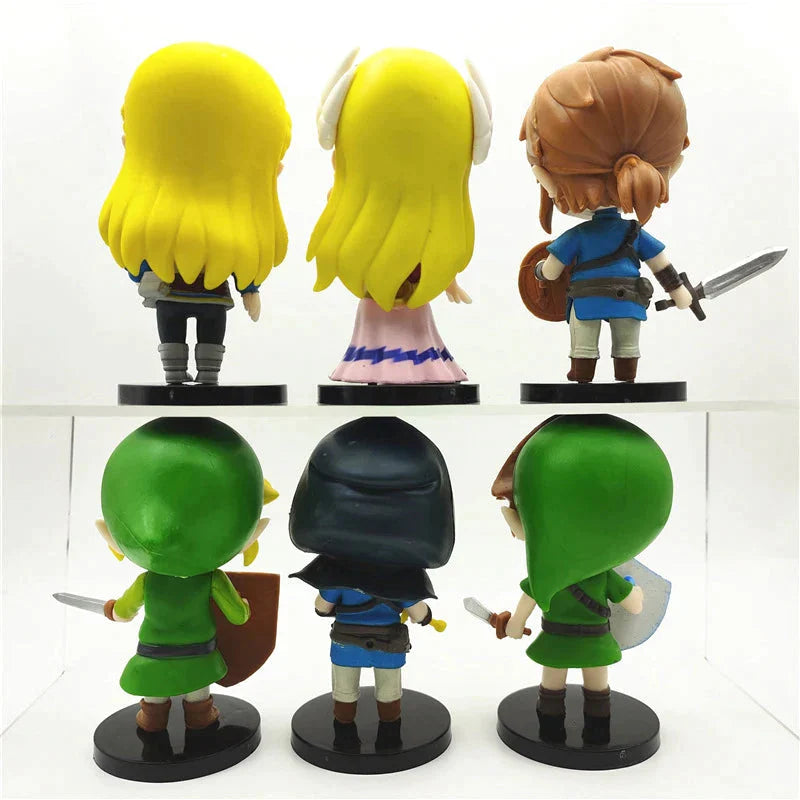 Pack 6 Figurines Legend of Zelda