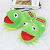 Pantoufle Peluche Kermit la grenouille