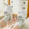 Pantoufles Chats Mignons Peluche