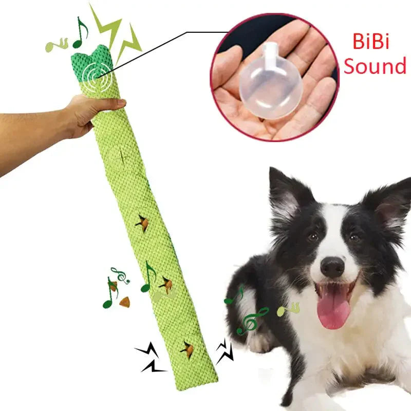 Peluche à mordre pour chiens et chats