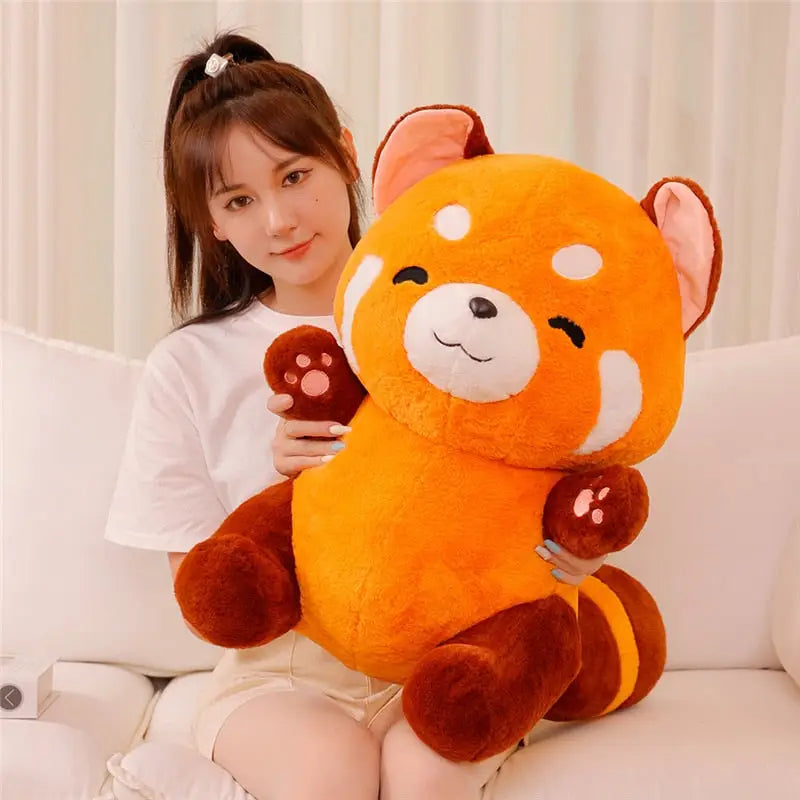 Peluche Mignonne Panda rouge