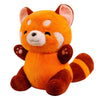 Peluche Mignonne Panda rouge