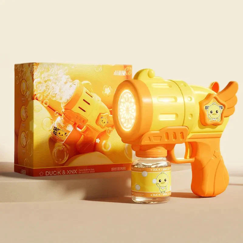 Pistolet Bulle 12 trous Jaune Canard