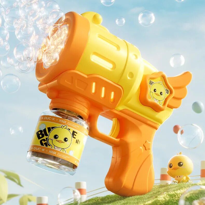 Pistolet Bulle 12 trous Jaune Canard