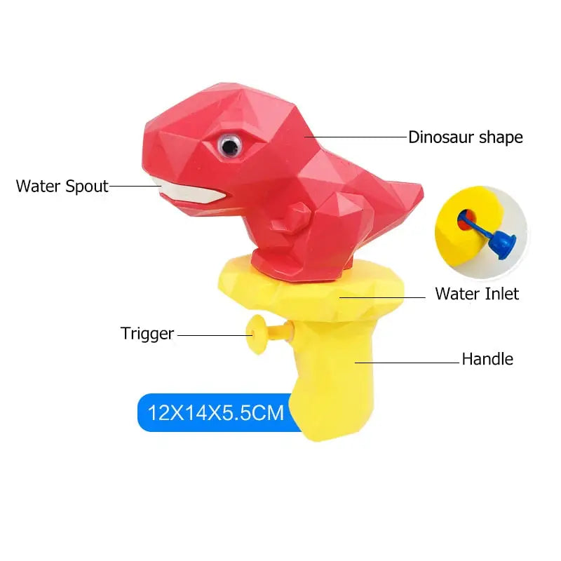 Pistolet Dinosaure pulvérisateur d'eau pour enfants