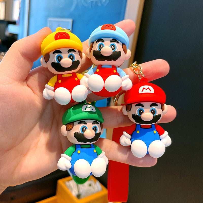 Porte-clés figurine Super Mario